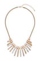 Topshop Brushed Collar Necklace