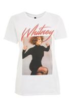 Topshop Whitney Houston T-shirt By And Finally