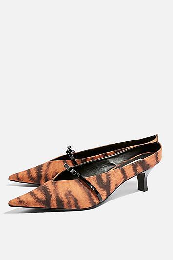 Topshop Jojo Kitten Heel Mules
