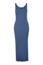 Topshop Vest Side Split Maxi Dress