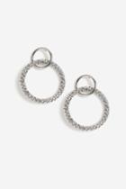 Topshop Double Loop Hoop Earrings