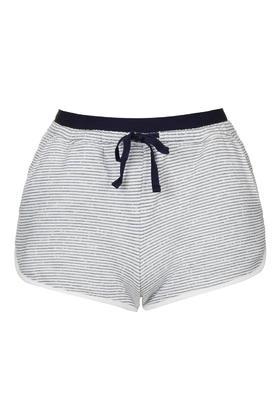 Topshop Striped Loungewear Shorts