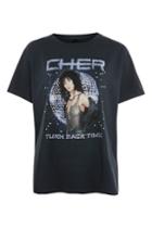 Topshop Cher Diamante T-shirt By And Finally