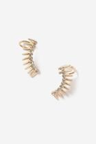 Topshop Spiked Double Ear Cuffs Pack