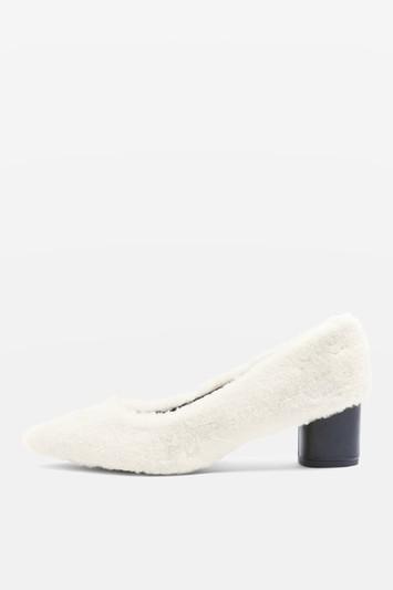 Topshop Jestful Faux Fur Shoes