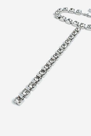 Topshop *cup Chain Y-neck Choker