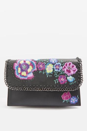 Topshop Chester Floral Clutch Bag