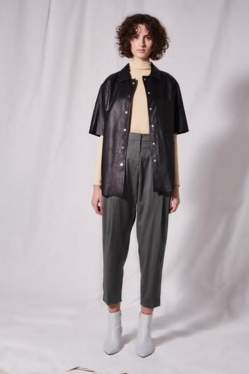 Topshop Double Pleat Trousers By Boutique