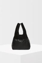 Topshop Premium Leather Slouch Grab Tote Bag