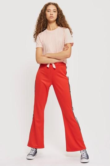Topshop Petite Knot Front T-shirt