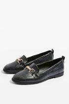 Topshop Lacey Trim Loafers