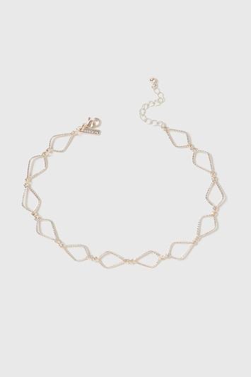 Topshop Chain Link Choker Necklace