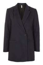 Topshop Wrap Front Blazer