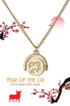 Topshop Year Of The Ox Ditsy Necklace