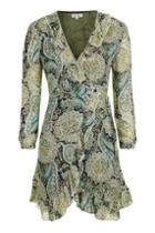 Topshop *wicked Games Paisley Dress By Wyldr