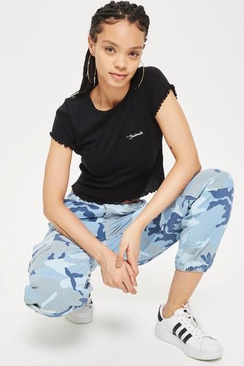 Topshop Petite 'soulmate' T-shirt