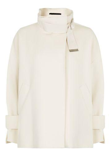 Topshop Funnel Neck Taped Jacket By Boutique