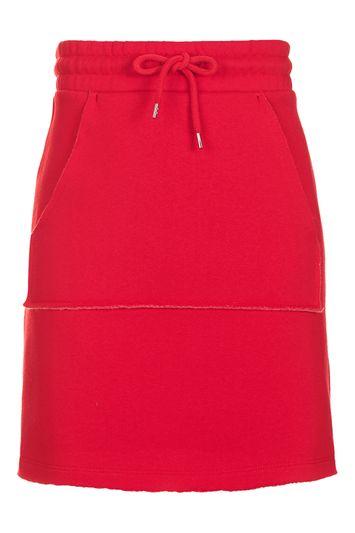 Topshop Sporty Pocket Tie Mini Skirt