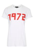 Topshop Tall 1972 Slogan T-shirt