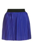 Topshop Mini Airtex Pleat Skirt