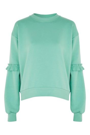 Topshop Petite Extreme Blouson Sweatshirt