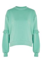 Topshop Petite Extreme Blouson Sweatshirt