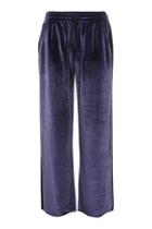 Topshop Velvet And Lace Trousers