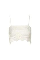 Topshop Lace Festival Crop Cami By Band Of Gypsies