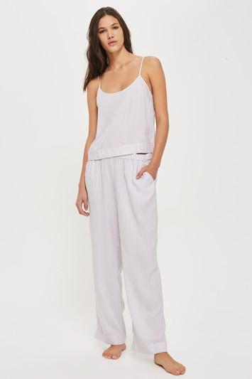 Topshop Striped Poppy Pyjama Trousers