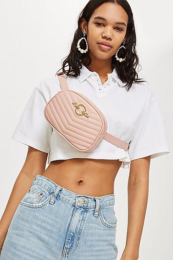 Topshop Nude Bum Bag