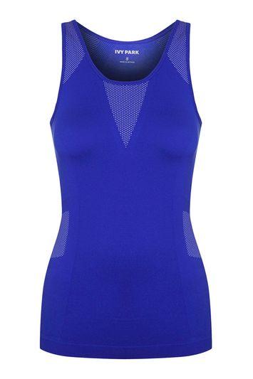 Topshop Seamless Racer Tank Top By Ivy Park