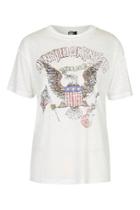Topshop Lynrd Skynrd Band Tee By And Finally