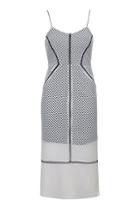 Topshop Airtex Column Midi Dress