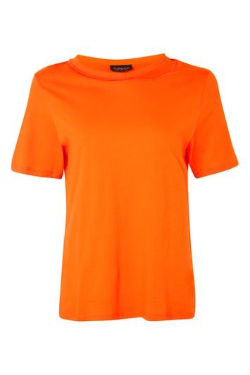 Topshop Short Sleeve Choker Tee