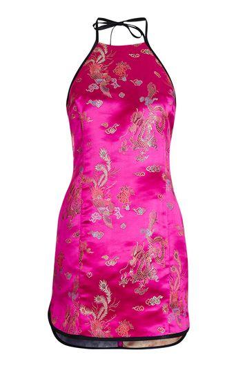 Topshop Oriental Halter Neck Dress By Topshop Finds