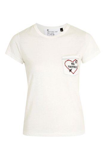 Topshop No Thanks Tee By Tee & Cake