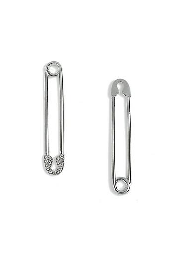 Topshop *mismatch Safety Pin Earrings