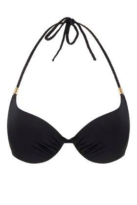 Topshop Braided Plunge Bikini Top