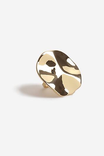Topshop *irregular Sheet Ring