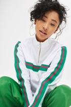 Topshop Sporty Track Top