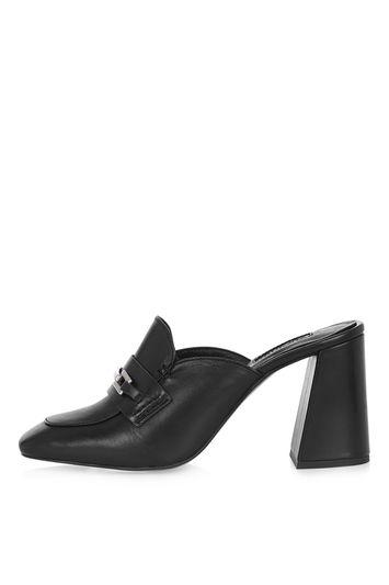 Topshop Grade Loafer Mules