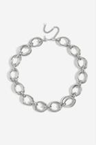 Topshop *circle Link Collar Necklace
