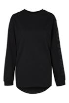 Topshop Longsleeve Boyfriend T-shirt By Ivy Park