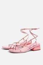 Topshop Nova Pink Strappy Sandals