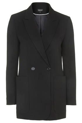 Topshop '70s Longline Blazer