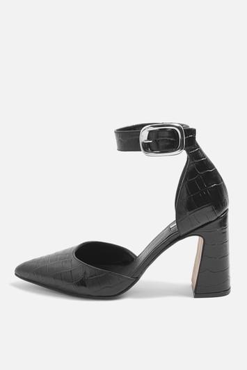 Topshop Geisha Block Pointed Toe Shoes