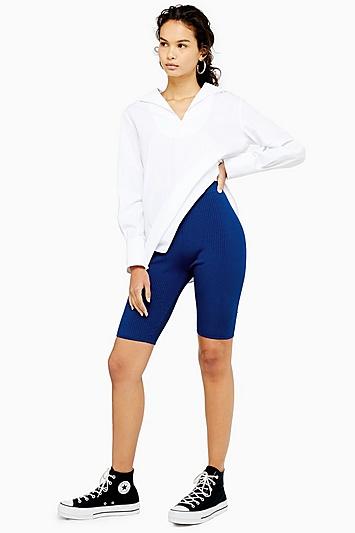 Topshop *knitted Capri Pants By Boutique