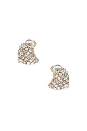 Topshop Gold Plated Wrap Around Studs