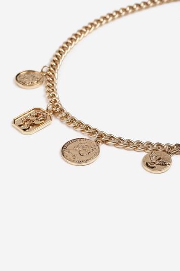 Topshop Coin Charm Necklace