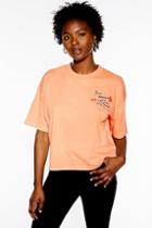 Topshop Petite Hawaiian Postcard T-shirt